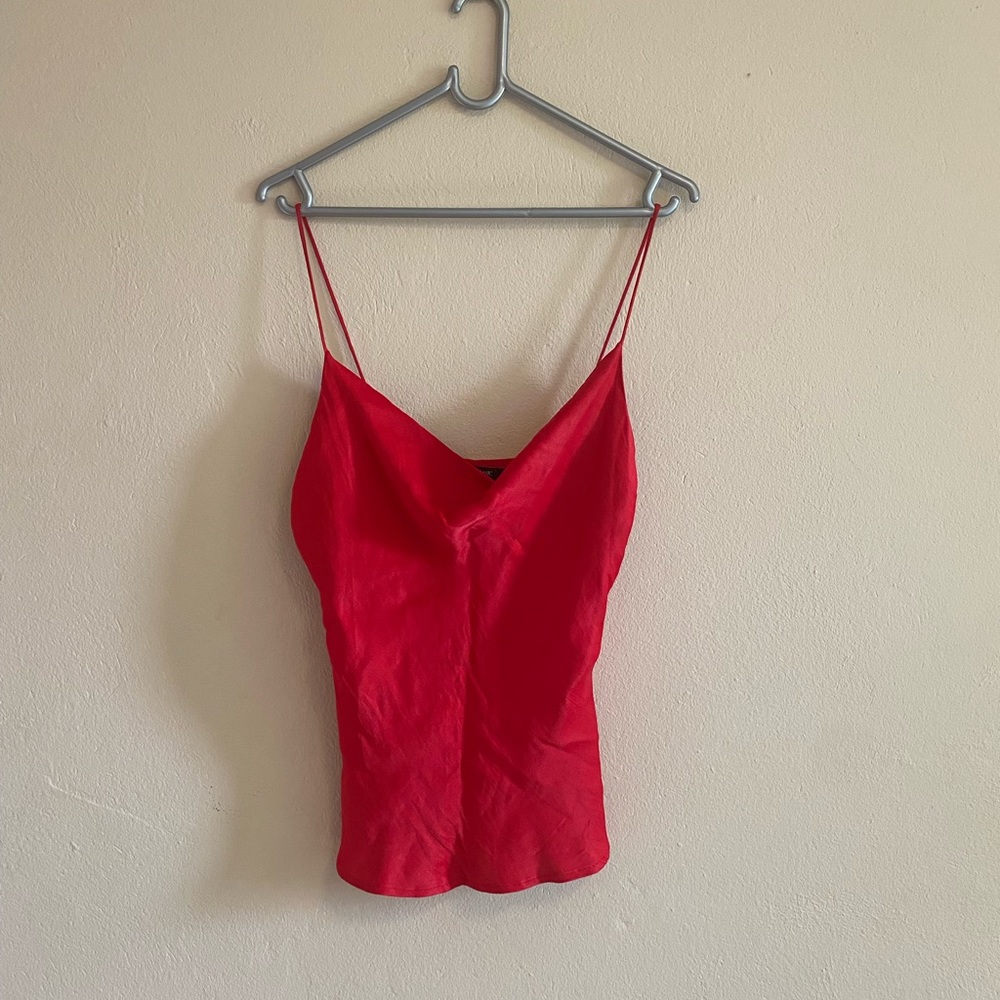Zara cowl neck camisole.